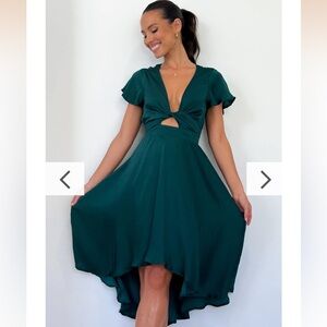 Billy J Sunny Daze Emerald Green Dress